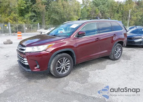 2017 Toyota Highlander Xle из США, поврежденный, VIN 5TDJZRFH7HS421587